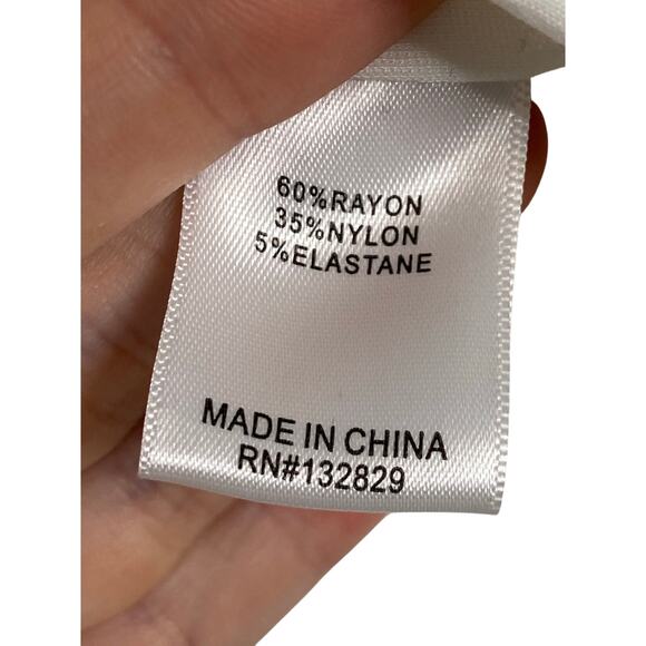 Lovers and Friends Charlotte Midi Dress Crystal Embellished Bridal Formal XS - Picture 10 of 13